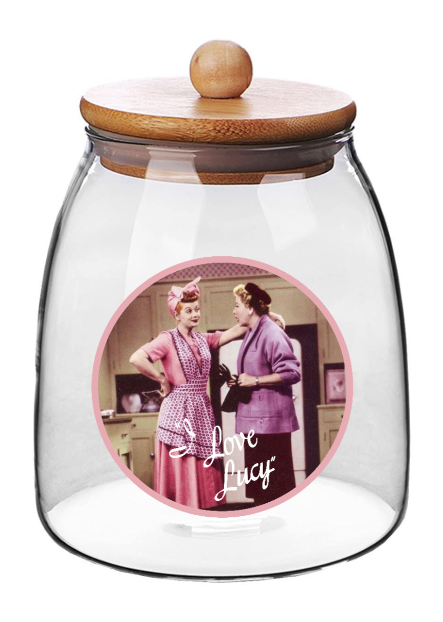 I Love Lucy Ethel (Classic TV) – 4" Vinyl Decal Handmade Car Laptop Decor Jar