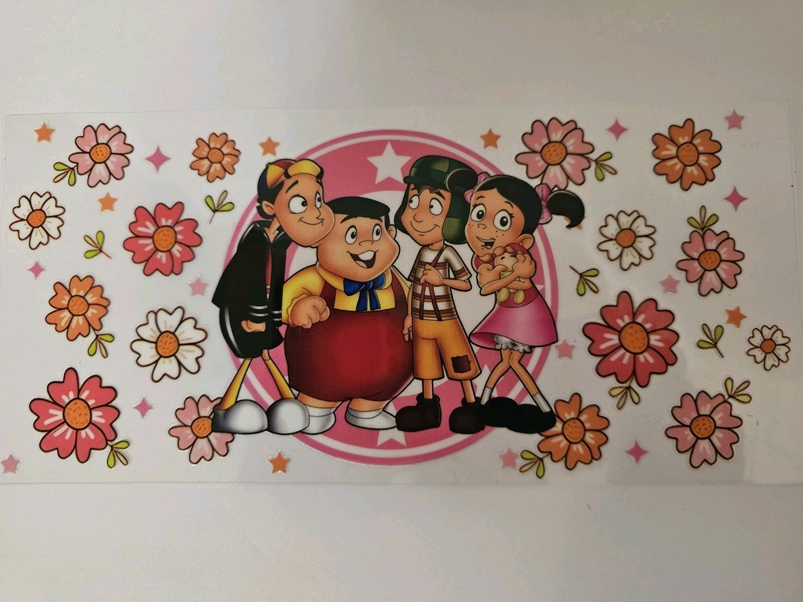 El Chavo Del Ocho Assorted Cup Wrap Transfer Decals