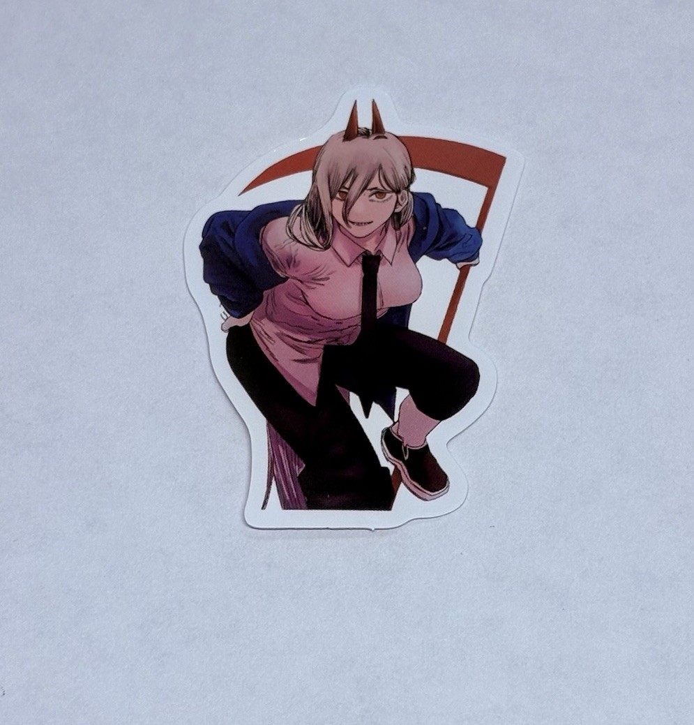 Quanxi Chainsaw Man Sticker Decal Vinyl Anime Manga Art Souvenir Tc6
