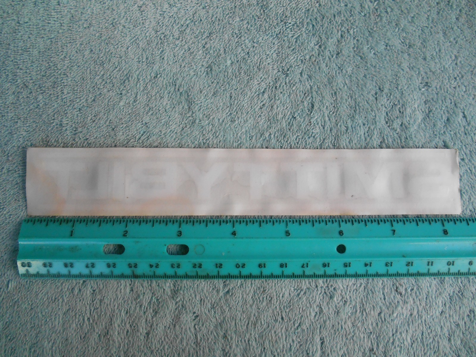 VINTAGE SMITTYBILT INTERNAL GLASS Decal STICKER. 1-5/16" TALL X 8-3/8"