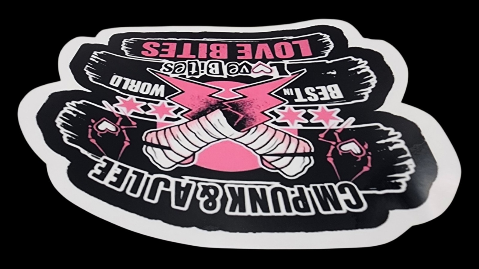 Female Wrestler Waterproof Car Decal Laptop Vinyl Sticker Large