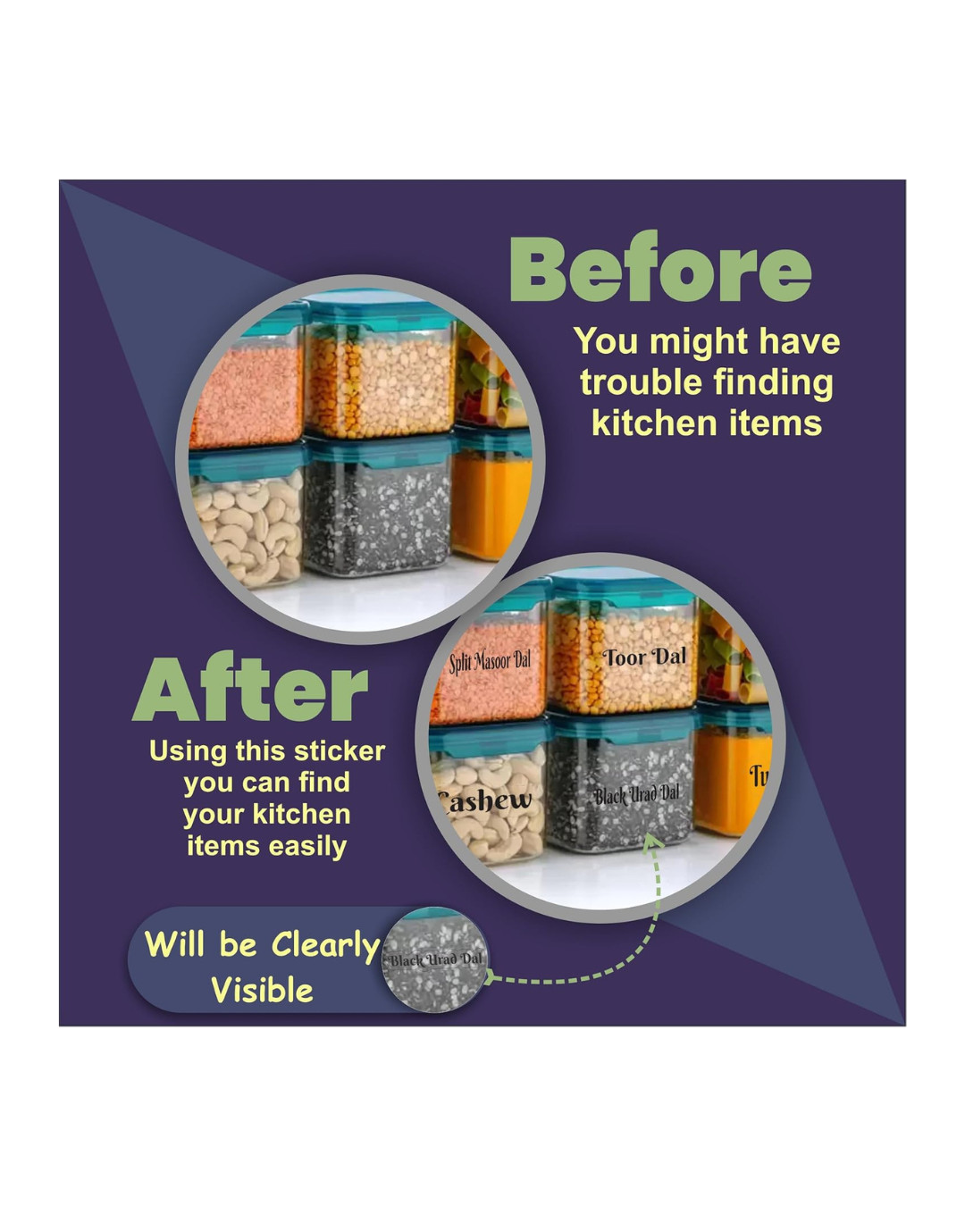 Transparent Labels 234pcs Waterproof Reusable Chalkboard Stickers for Mason Jar