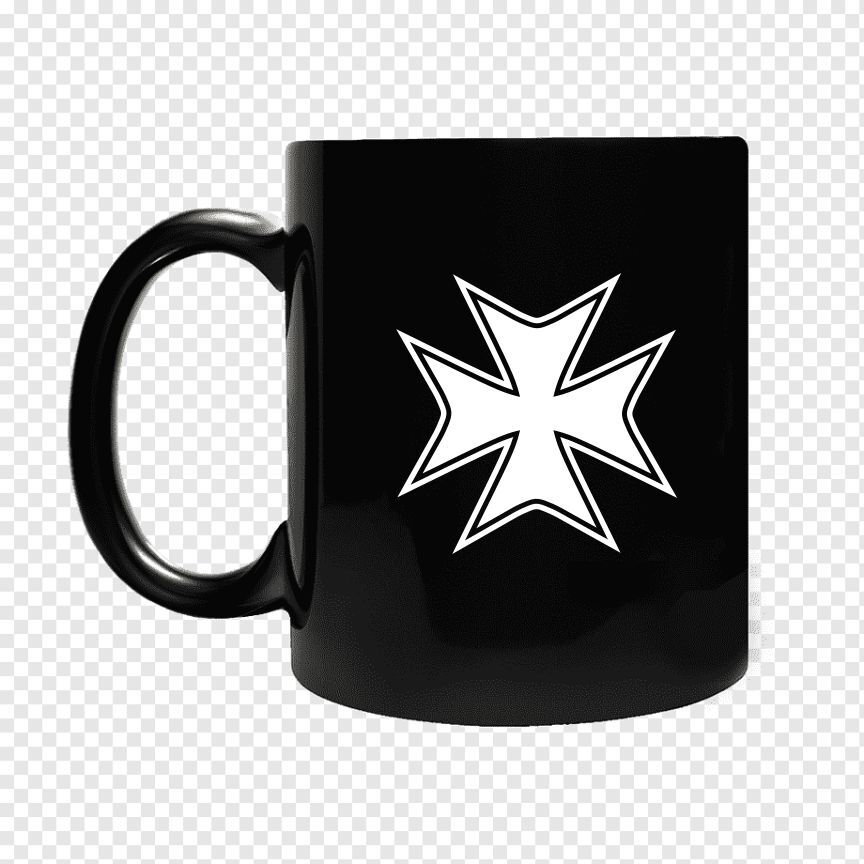 Maltese Cross Vinyl Window Decal Sticker Car Truck Van