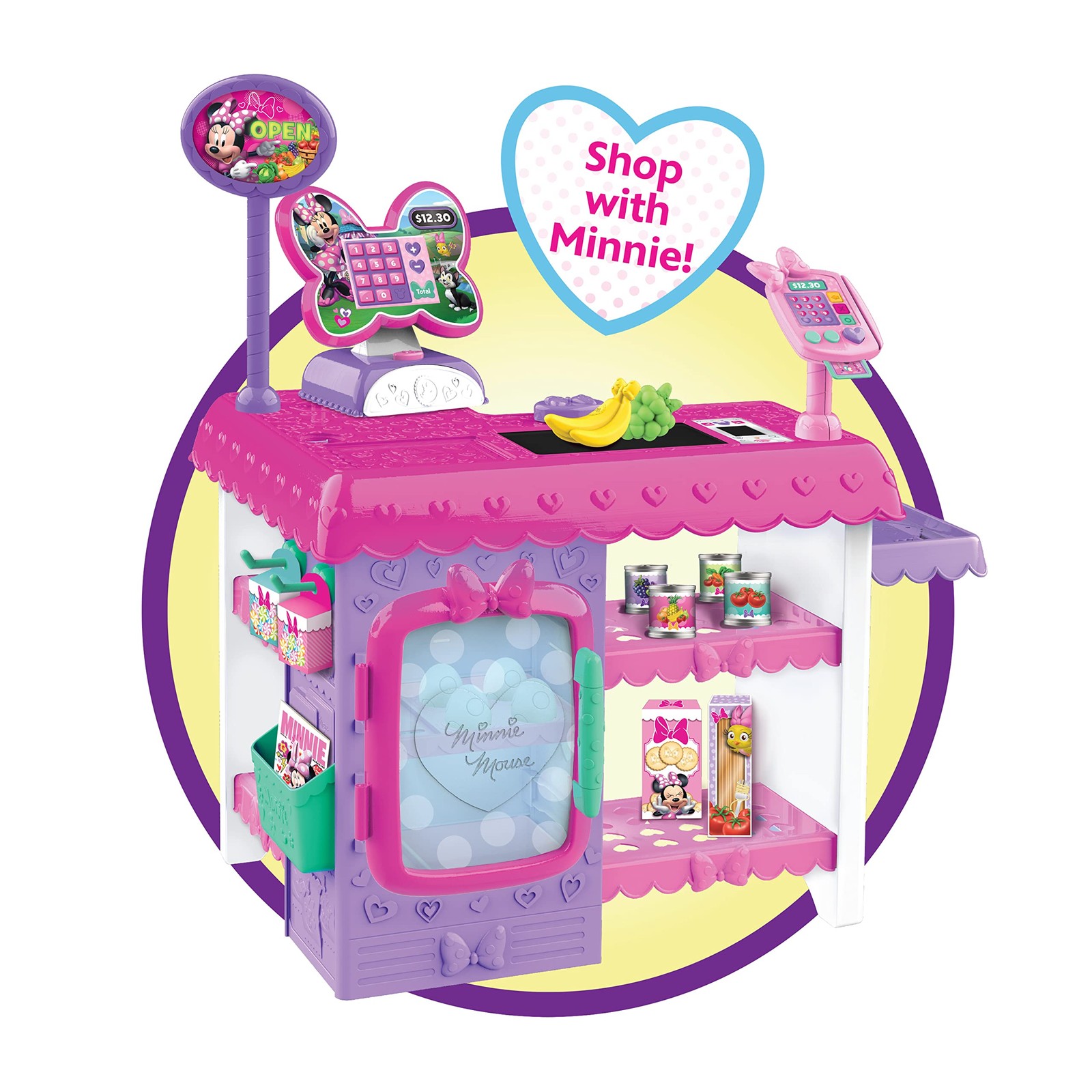 Disney Junior Minnie Mouse Marvelous Market, Pretend Play Large, Multi-color
