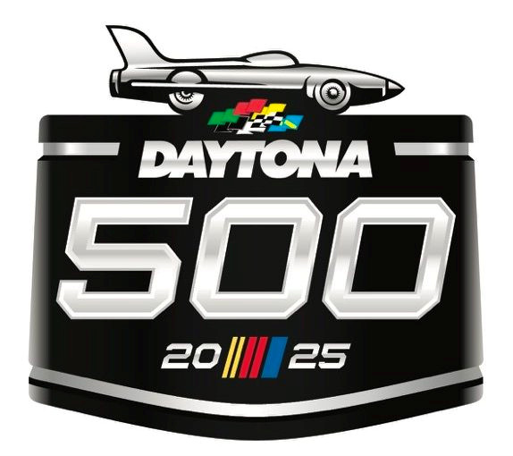 Daytona 500 2025, Vinyl Die Cut Sticker