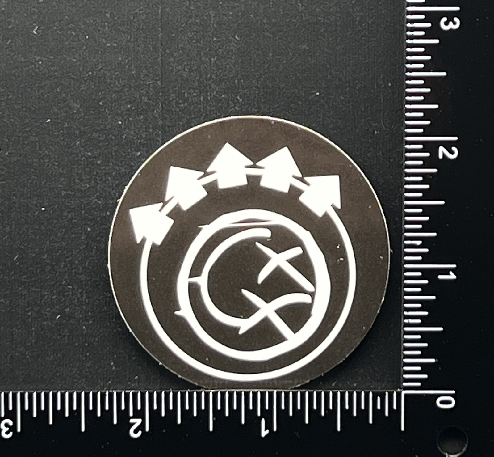 Blink Smiley Face – Vinyl Sticker – Heavy Duty