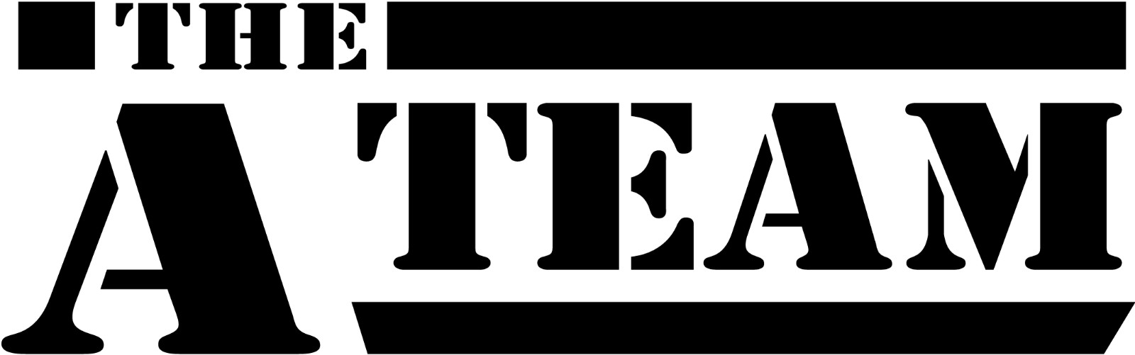 The A-Team VINYL DECAL Mr T Ateam 80's TV, combat, fun
