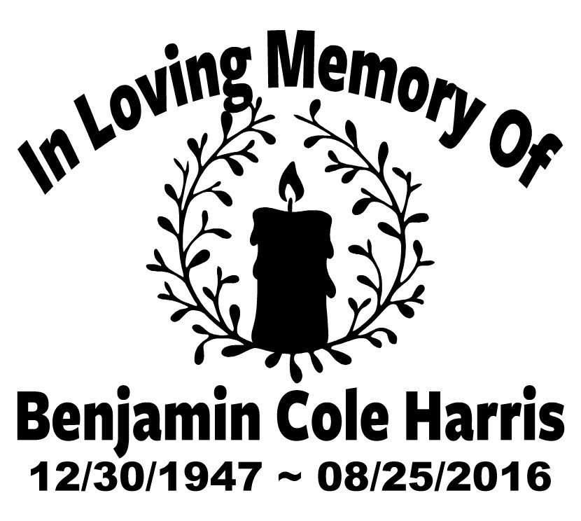 In Loving Memory Decal Custom Candle Light Car Vinyl Sticker Eternal Flame |