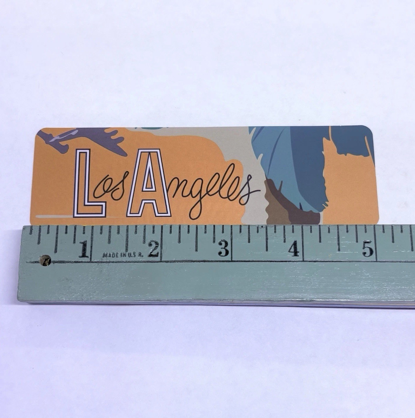 Los Angeles City Sticker Trees Decal Vinyl USA Travel Souvenirs 5.25” Journal P2