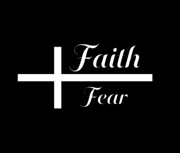 Faith Over Fear Vinyl Bumper Sticker | Cross Decal | Car Truck Window Mirror Art
