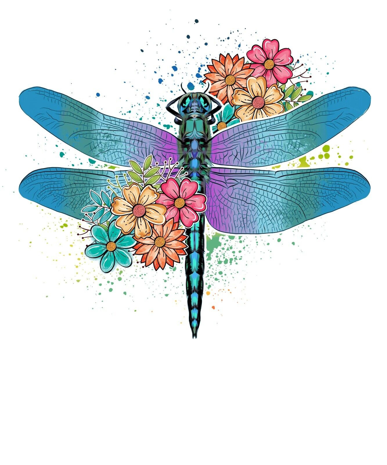 Dragonfly Sticker Decal