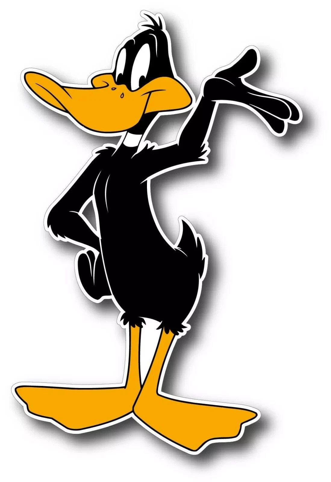 DAFFY DUCK LOONEY TUNES CARTOON DECAL STICKER USA CAR TRUCK VEHICLE WINDOW WALL