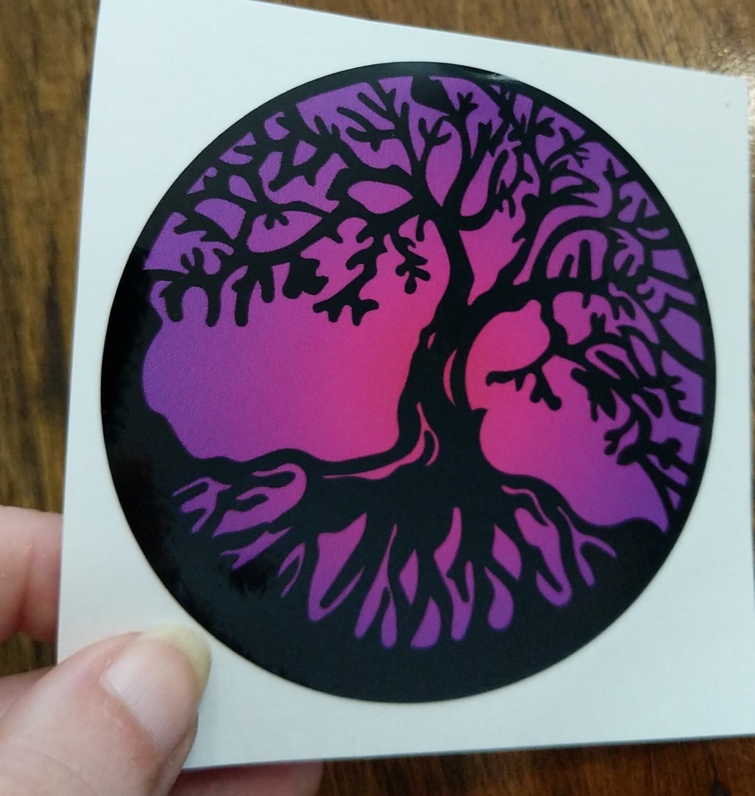 3.5" Tree Of Life Decal 3 Colors To Choose From Hippie Spiritual Nature Earth