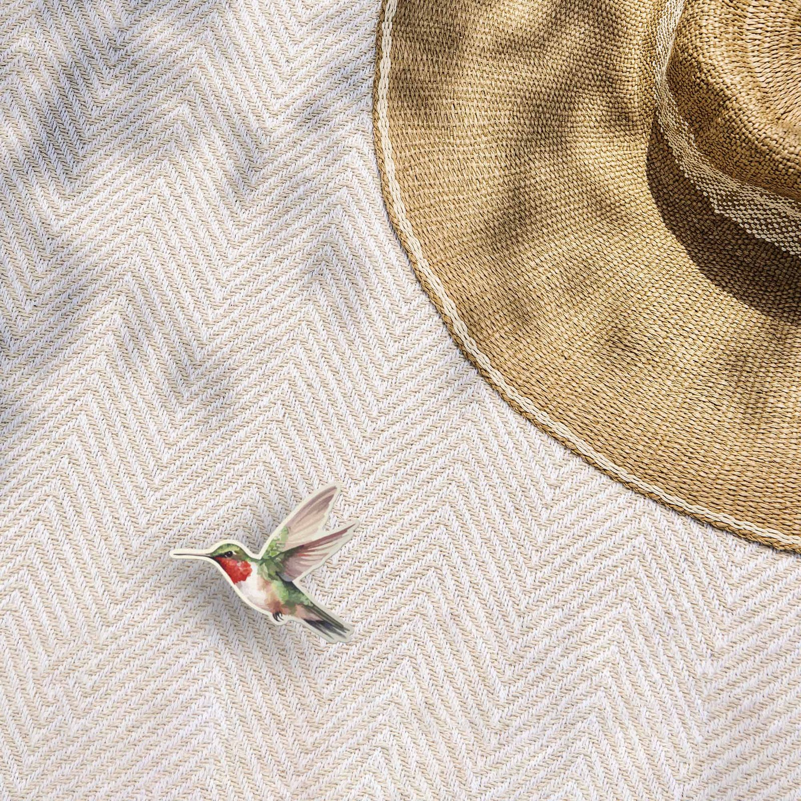 Hummingbird Sticker – Mini Birdwatching Decal