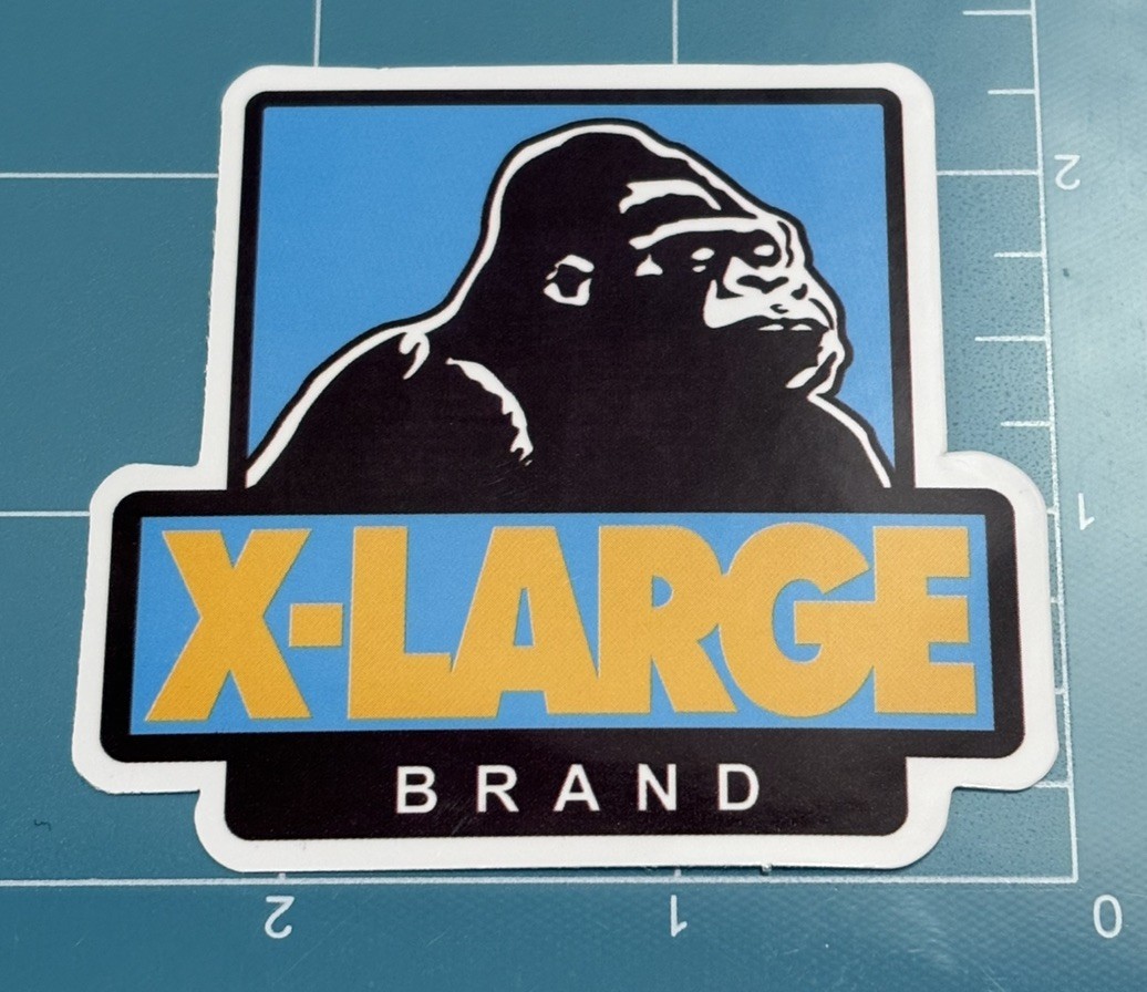 X-LARGE Clothing Gorilla Logo Sticker Multicolor for Wall Laptop Car #D4
