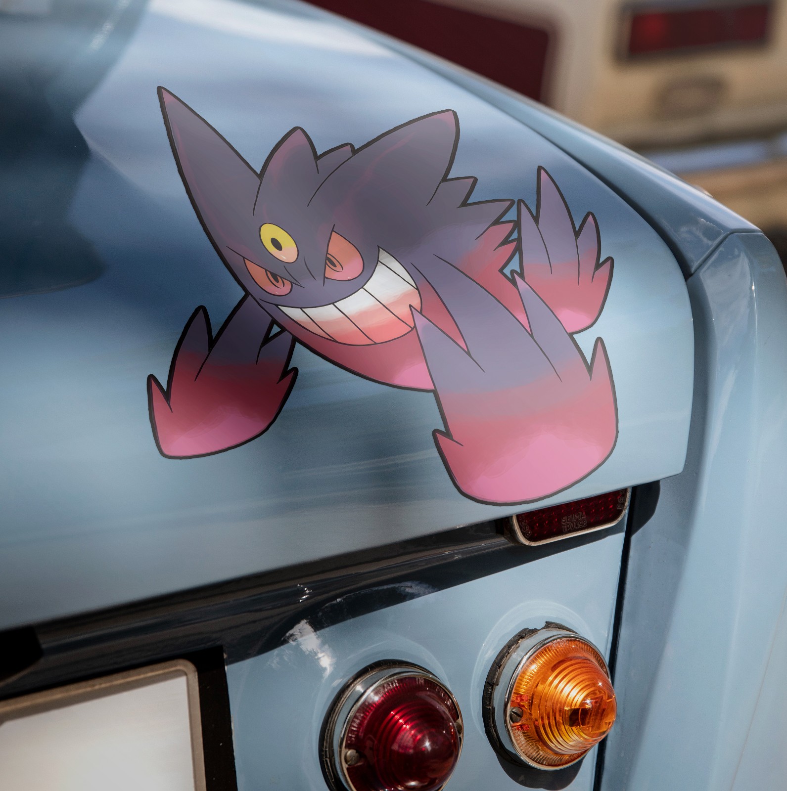 Mega Gengar Sticker Car Decal Anime Vinyl 3–7" Wide Made in USA
