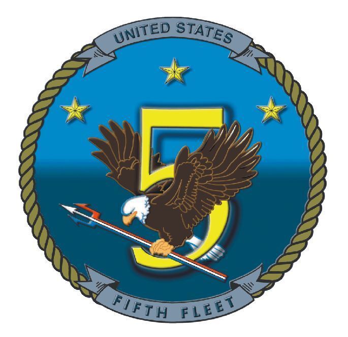 US Fifth Fleet Sticker Decal M274