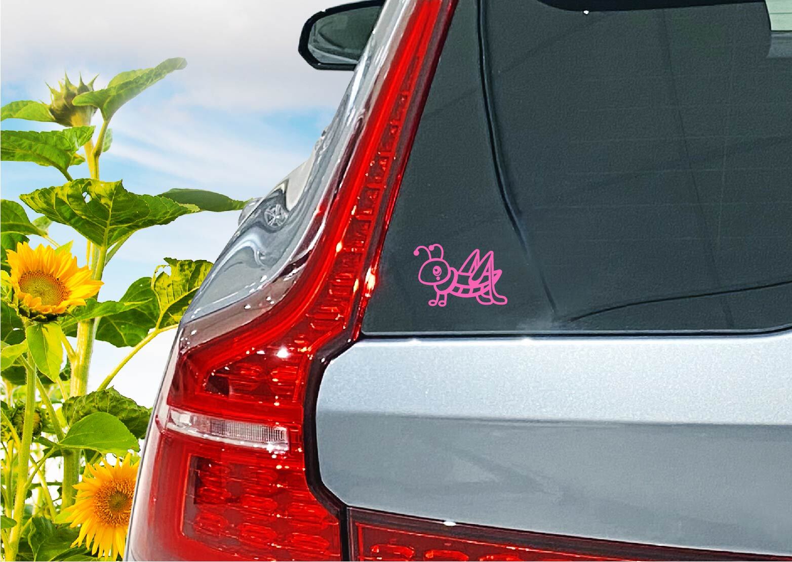 Baby Grasshopper Cricket Sticker Decal Die Cut Cute Bug Insect Kids Wildlife