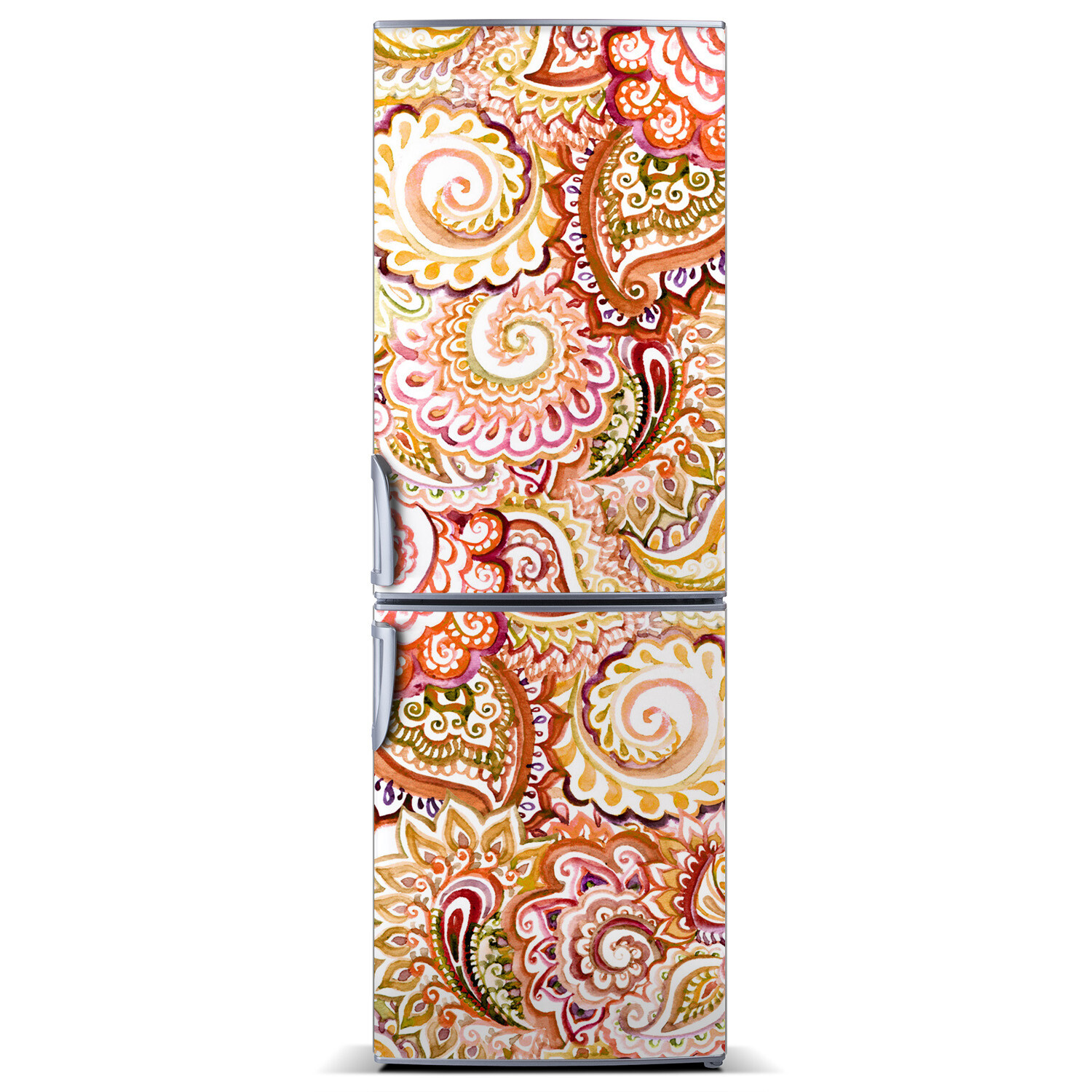 3D Wall Fridge Sticker Magnet Decor Refrigerator Wall Mural Modern ornaments