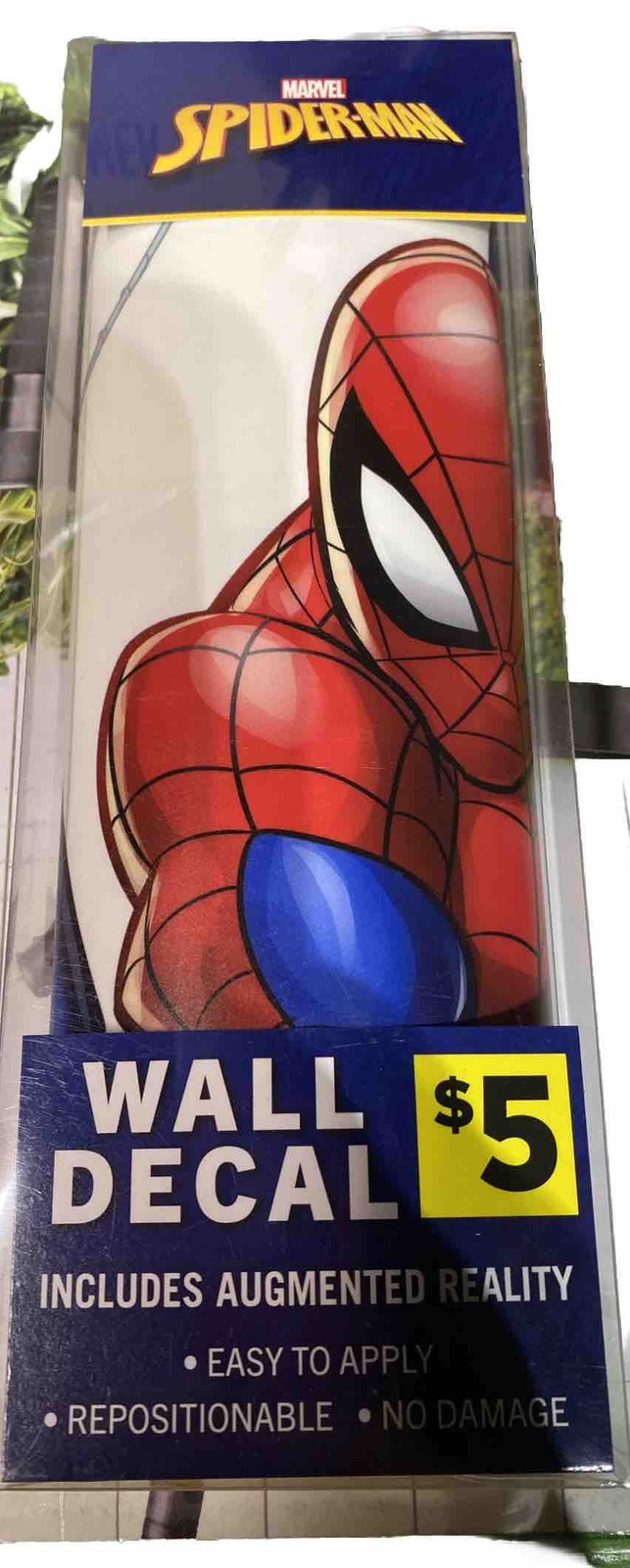 MARVEL Spider-Man Wall Decal – with 3D Augmented Reality Interaction *FREE SHIP*