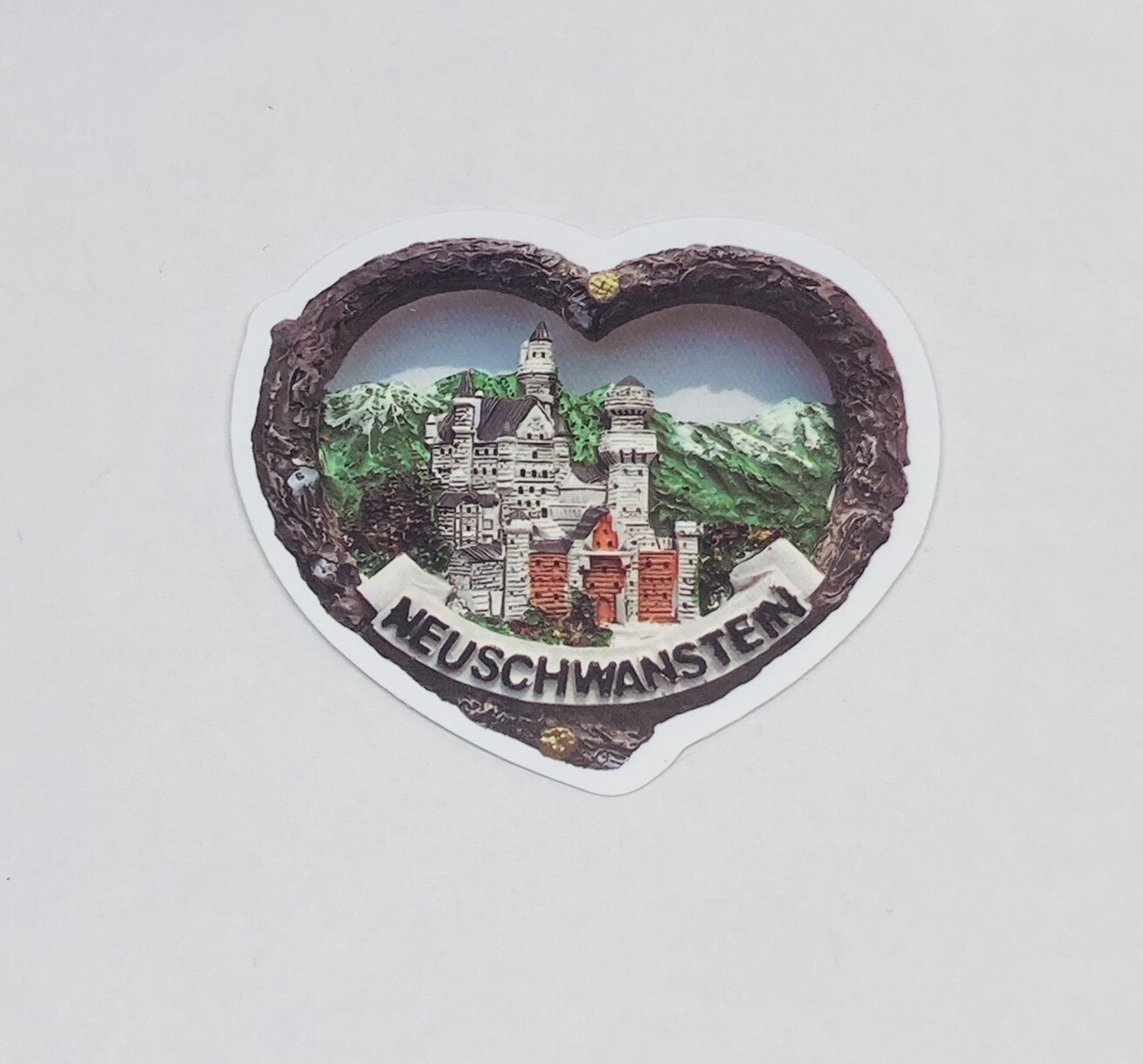 Neuschwanstein Castle Sticker Travel City Tour Art Decal Vinyl Souvenir Tc6
