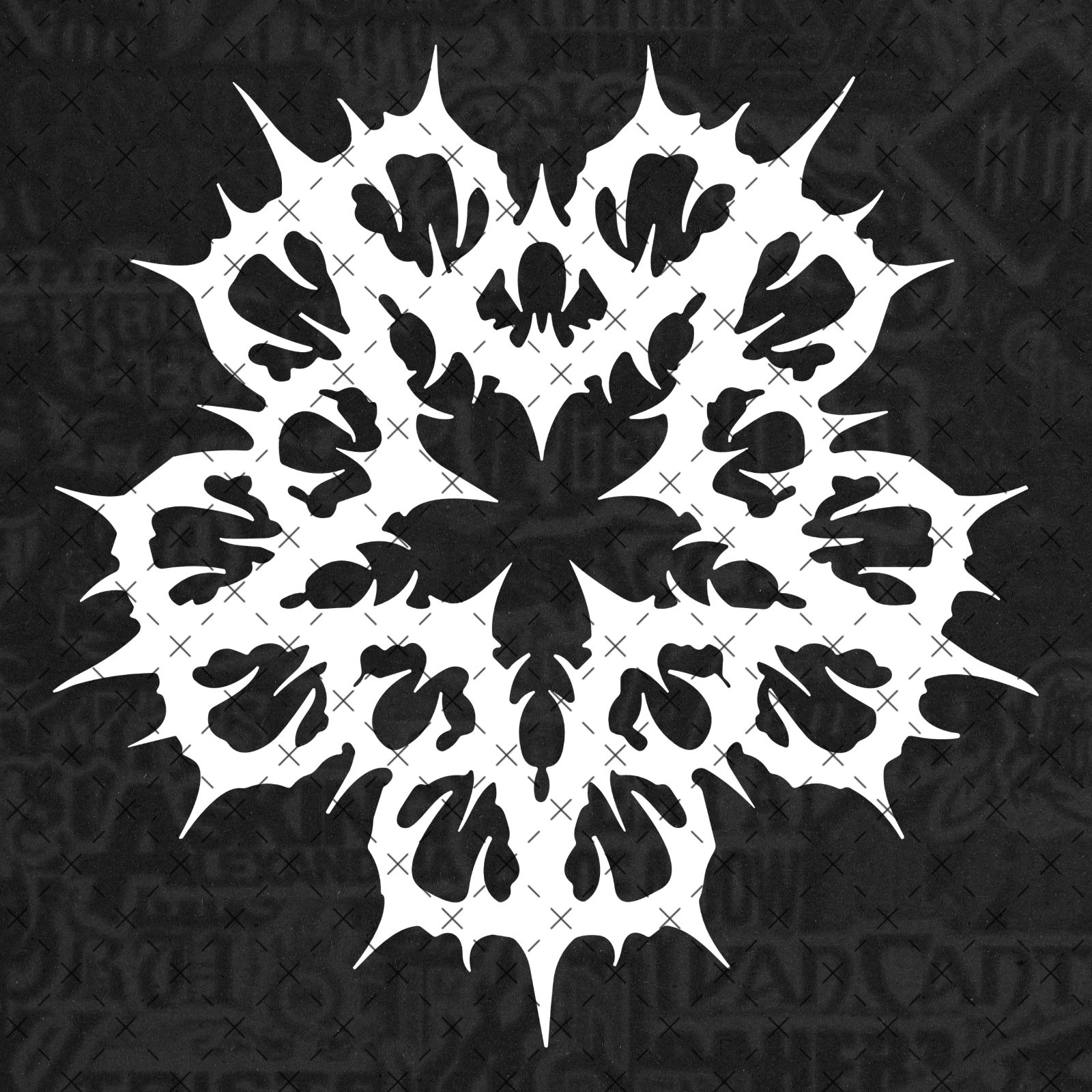Black Veil Brides BVB Mourning Star Logo Die Cut Vinyl Decal Sticker Car Window