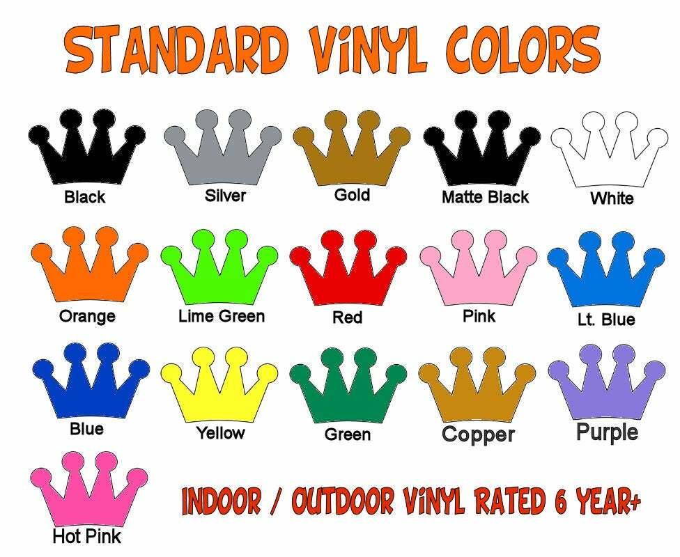 Race Decals Plain Meatball Circle – Select Size & Color – Set of 2