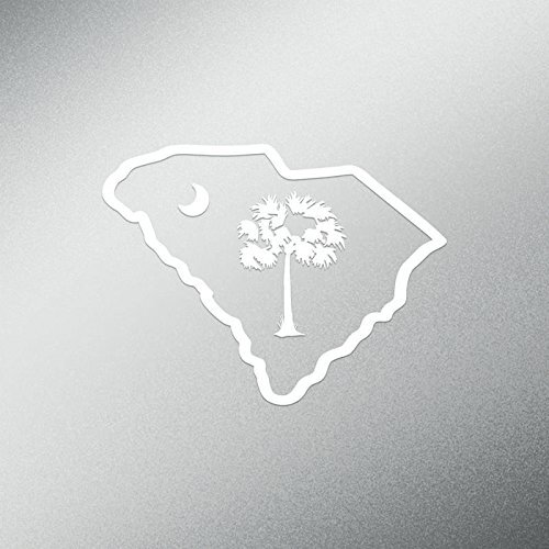 Palmetto Tree South Carolina Vinyl Decal Sticker | 5.5-Inches Wide