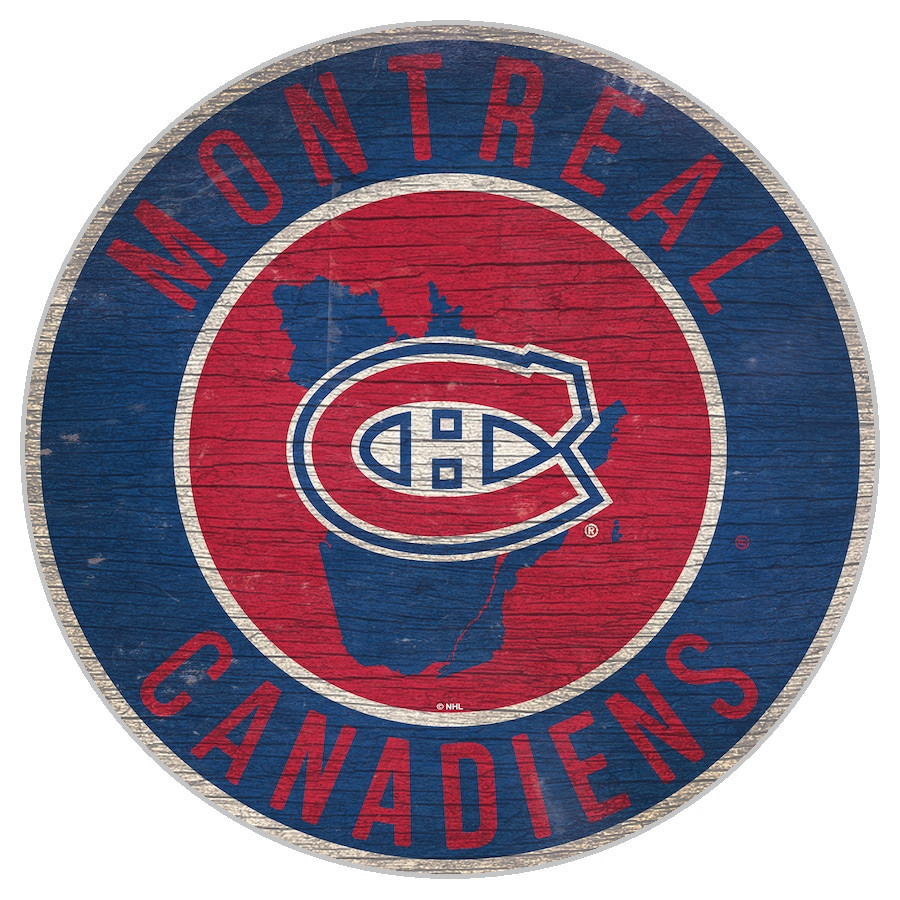 Montreal Red Blue Hockey Weather Resistant Vinyl Sticker/Decal 04