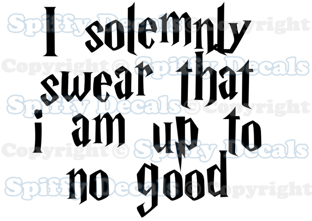 HARRY POTTER Vinyl Wall Quote Decal Decor Art Playroom