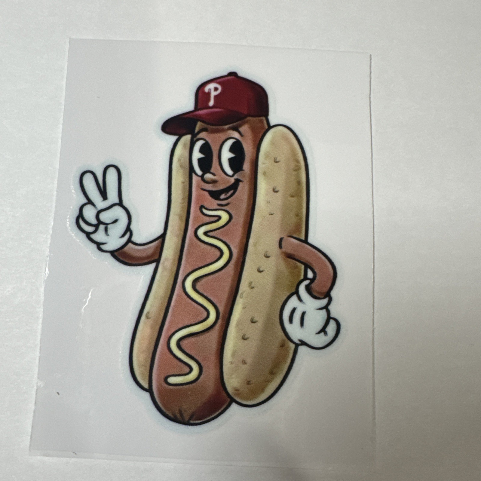 Phillies Hotdog Vinyl Sticker Decal