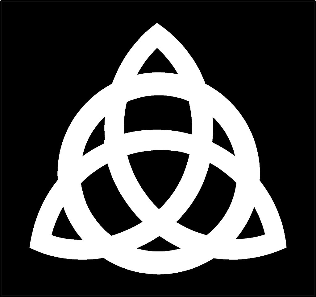 Celtic Irish Knot Decal Trinity Triquetra car window vinyl altar sticker graphic