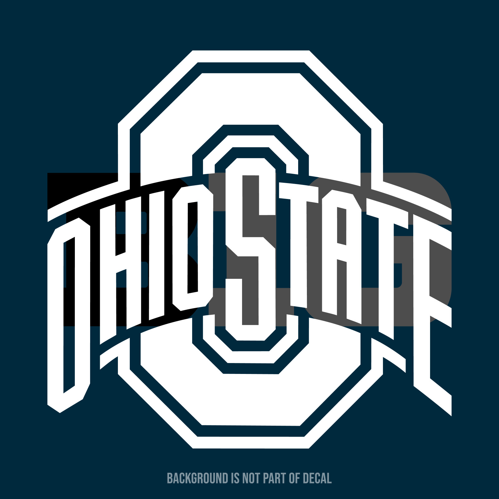 Ohio State Buckeyes Vinyl Decal Sticker