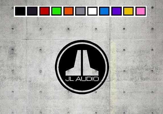 JL AUDIO LOGO Vinyl Decal Sticker Emblem Car Truck Window 4" 6" 8"
