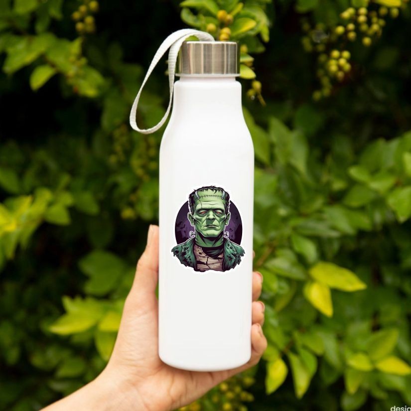 Frankenstein , Haloween, Sticker, Peel N' Stick, Different Sizes