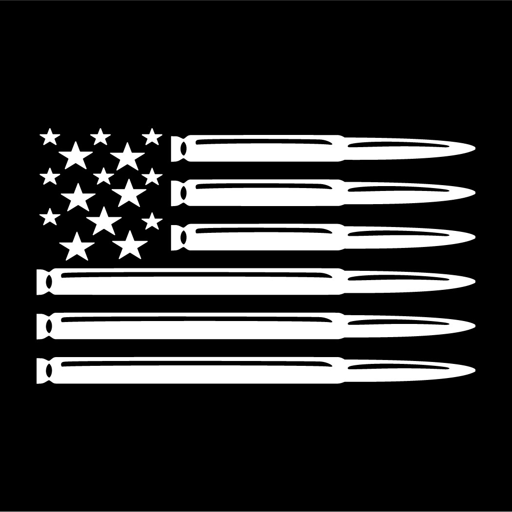 American Bullet Flag Made in USA Multiple colors