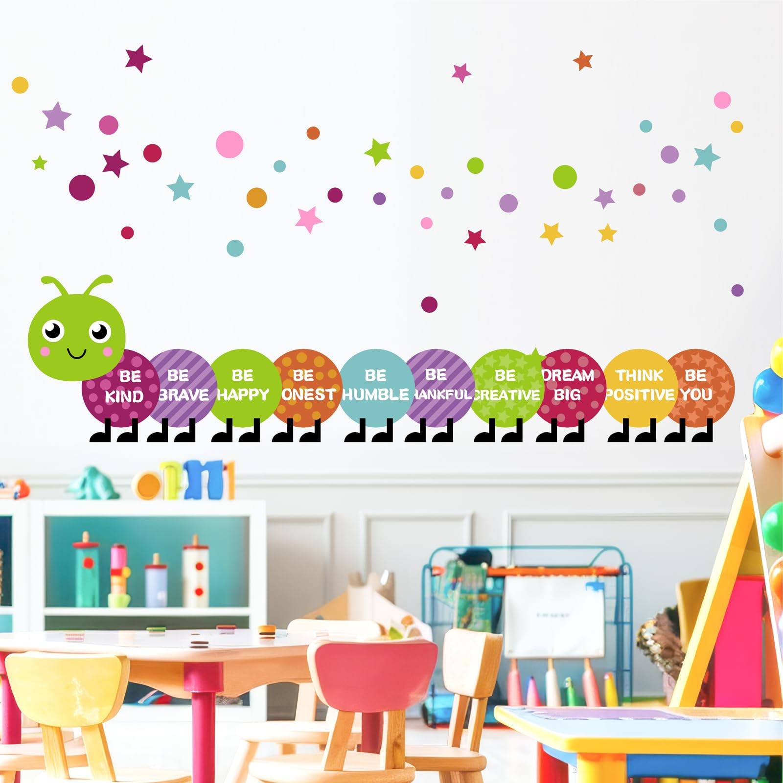 Playroom Wall Decals Inspirational Wall Stickers Colorful Nursery Walls Decal…