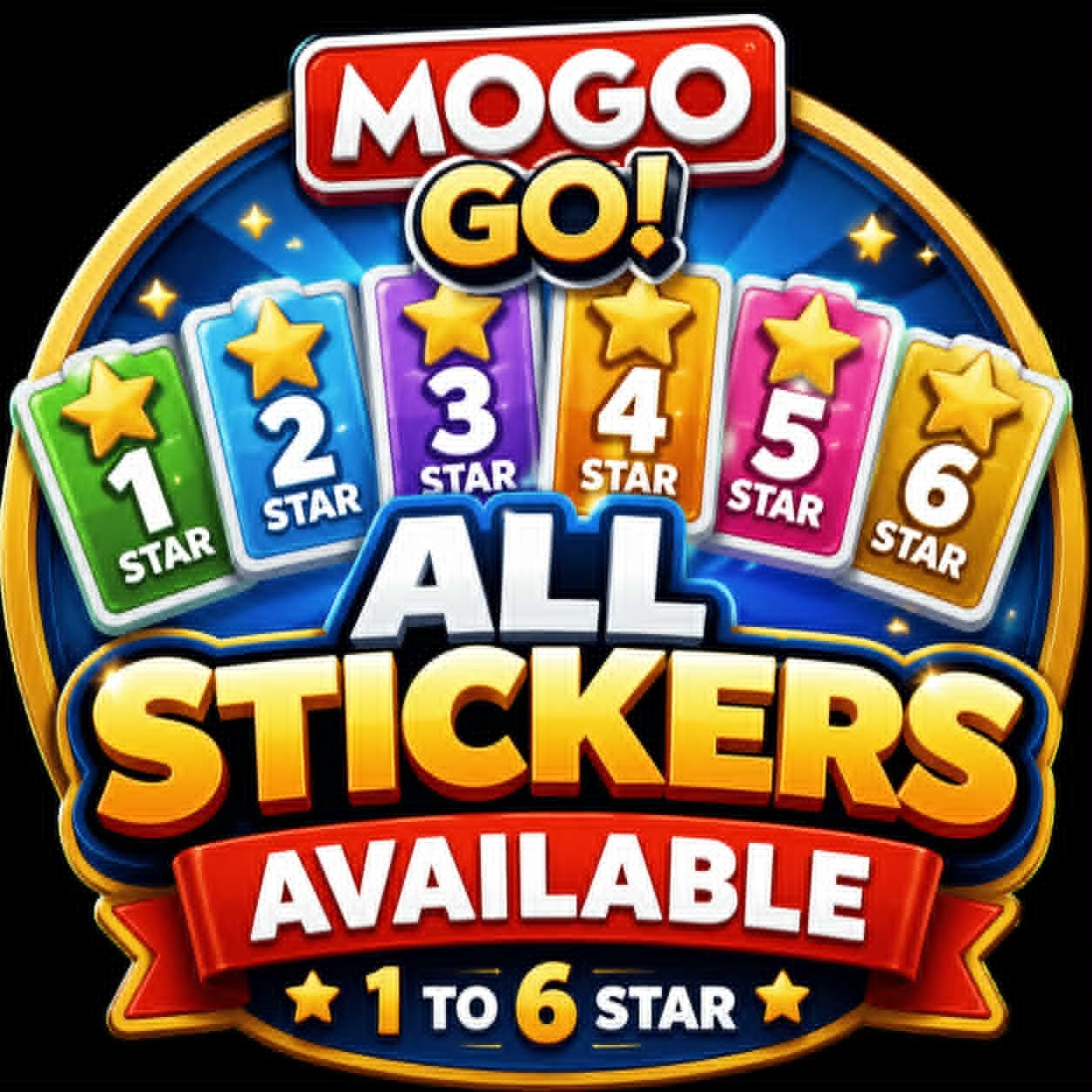 Sticker Go All 123 Star Sticker Available Happy Harvest Album