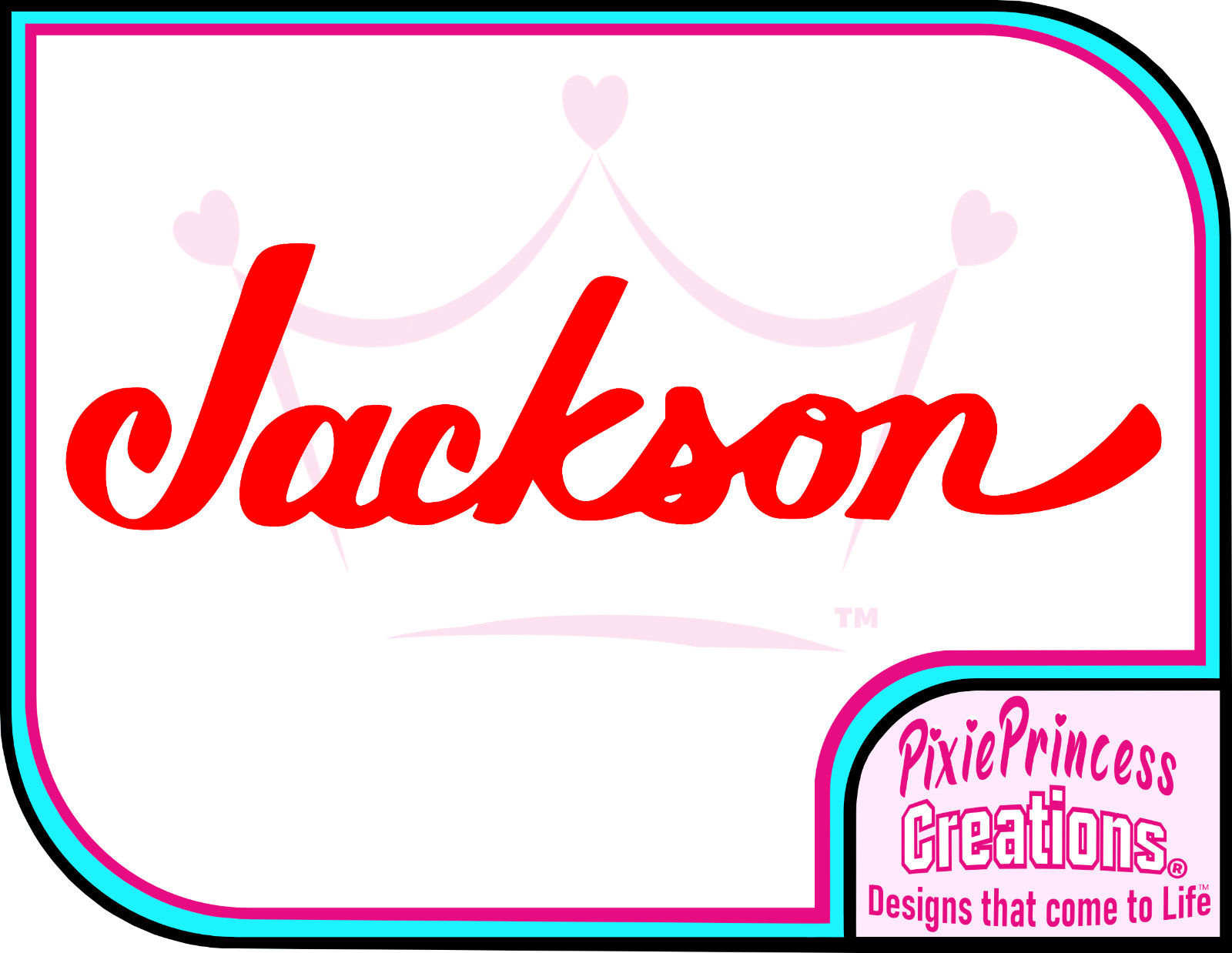Jackson Guitar Bass Logo A Vinyl Sticker Amp Display Store Wall Window Music
