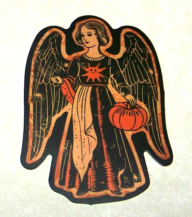 HALLOWEEN Themed Die Cut Sticker Decal All Hallows Eve Holiday – Angel of Autumn