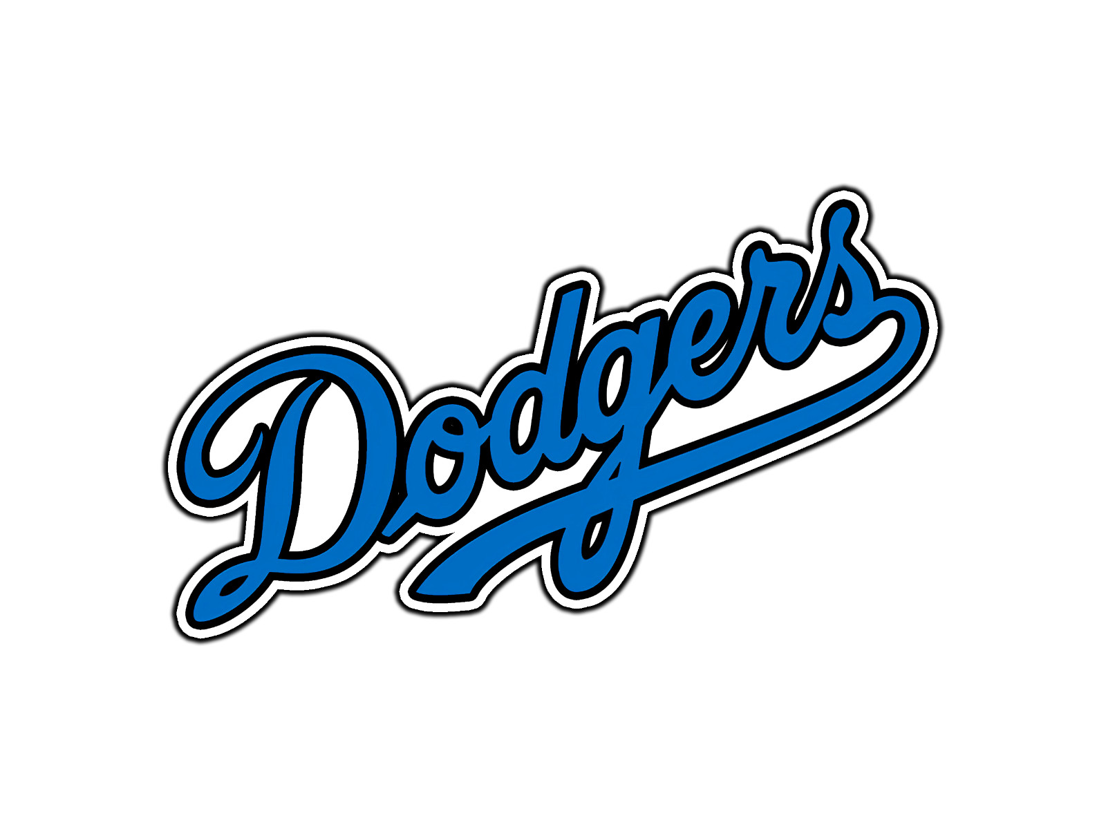 Los Angeles Dodgers Logo #3 Baseball Sticker Waterproof Vinyl Decal Die-Cut Car