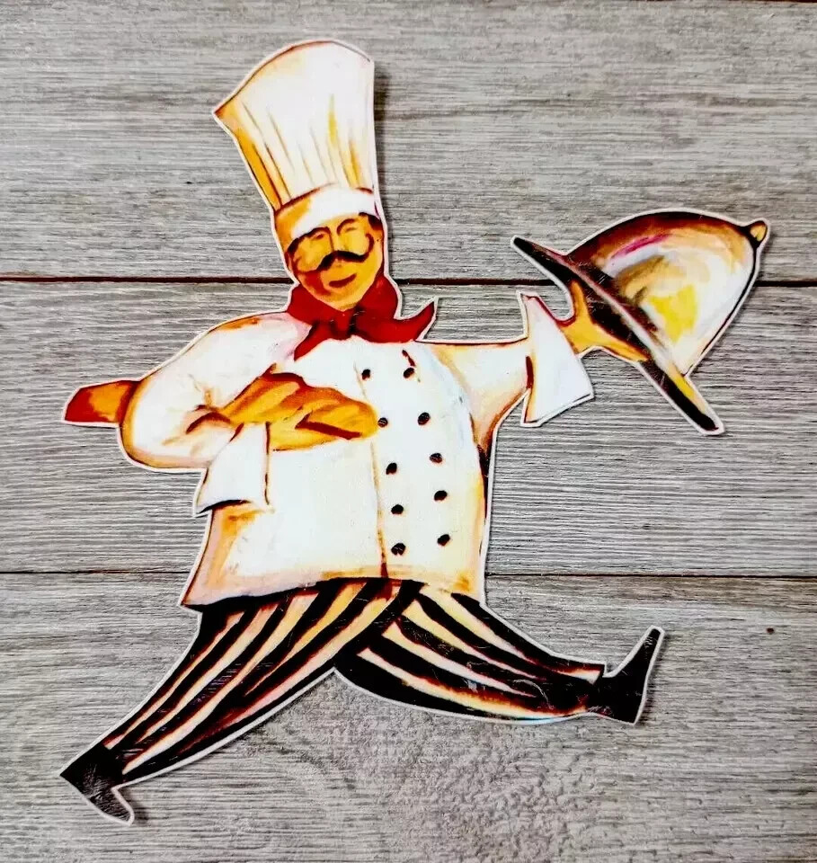 italian chef kitchen wall decal bread prepasted 5 inch