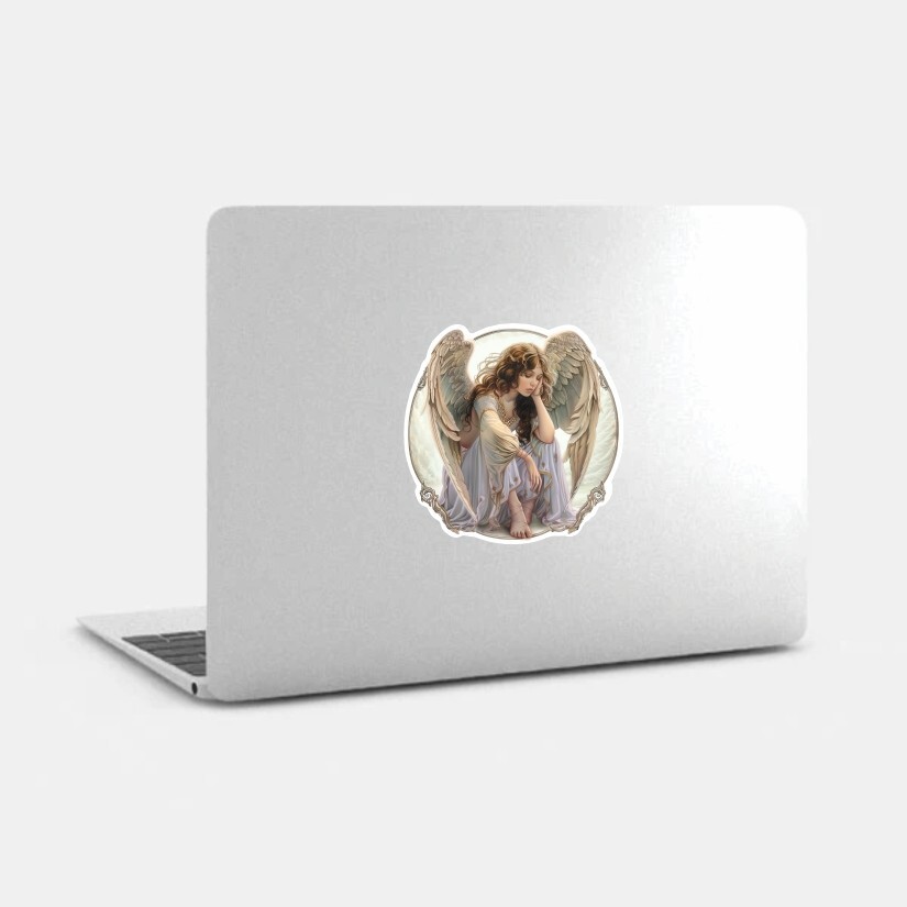 Angel Sticker, Peel N' Stick, Different sizes