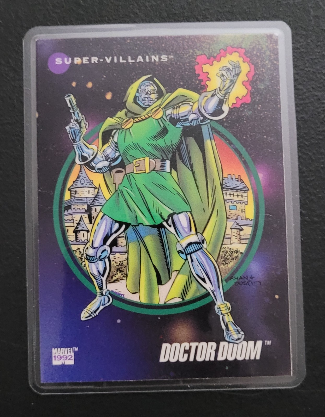 1990's Impel Marvel Univ Super Villains Fridge/Locker/Cabinet Laminated Magnet