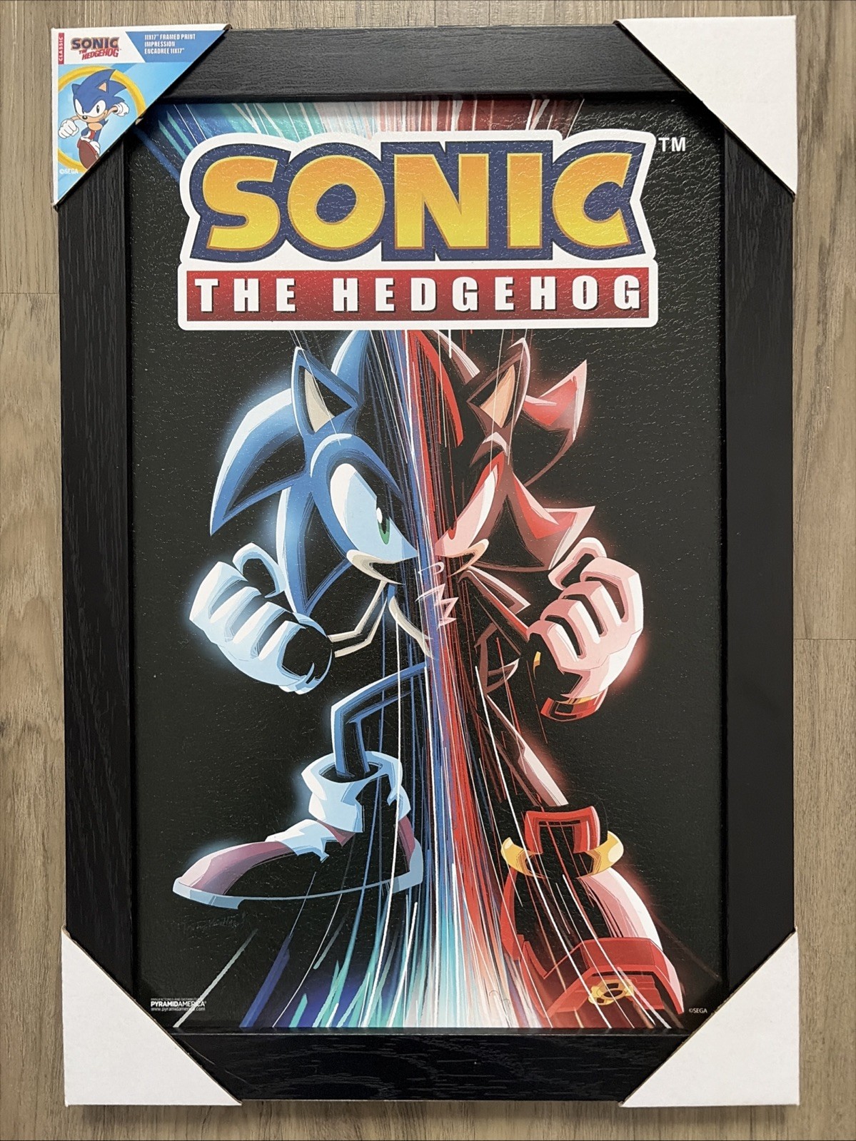 Sonic the Hedgehog 11×17 Framed Print Wall Art Official Licensed Merchandise