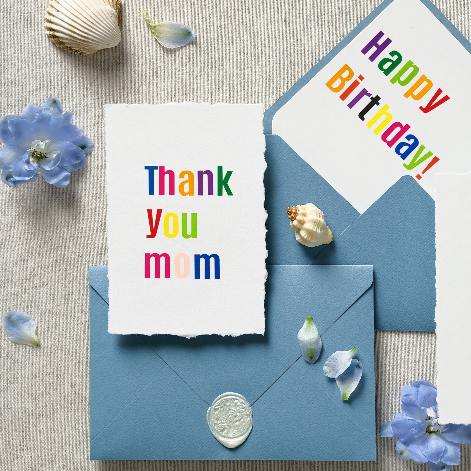 8Pcs 1" Vinyl Letter Number Sticker DIY Dark Blue Self Adhesive Waterproof