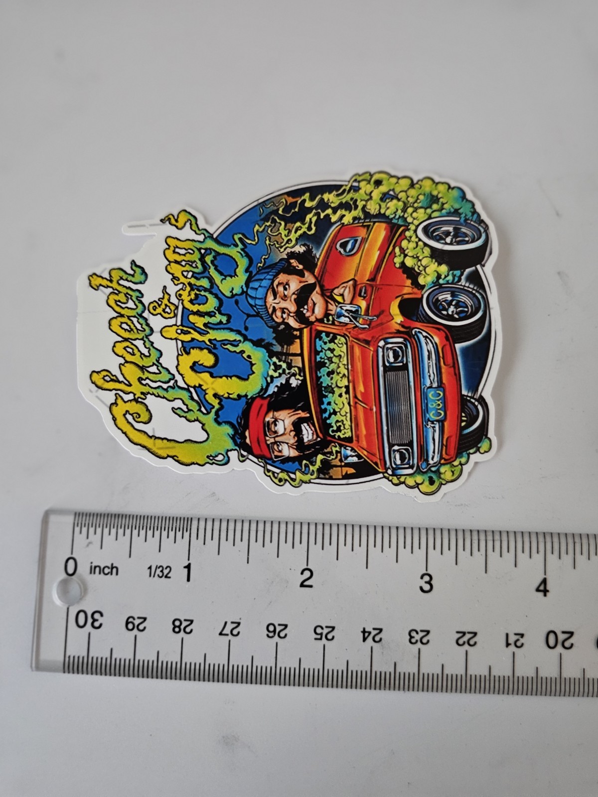 C & C Smoking Van Sticker