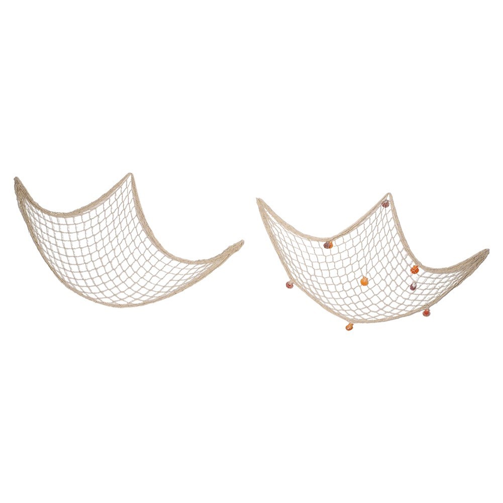 Lightweight Cotton Fishing Net Wall Hanging for Room DIY Photo Display