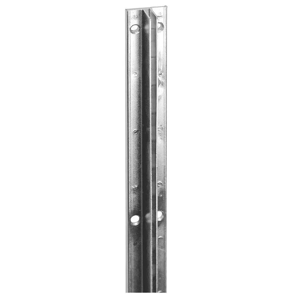 96" Recessed Standards 3/4" Slatwall 1/2" 1" Zinc Econoco SSRBZ8 (Pack of 5)
