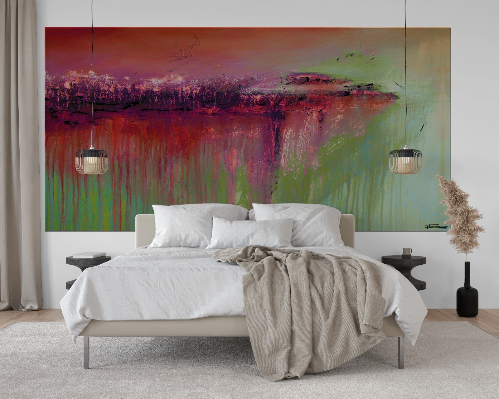 Home Decor Giant Wall Art removable Vinyl Decal Stickers, up to 12 feet wide